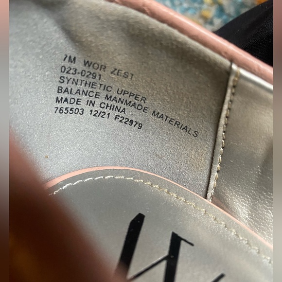 Worthington light pink snake print faux leather heels size 7 - like NEW! - Picture 11 of 11